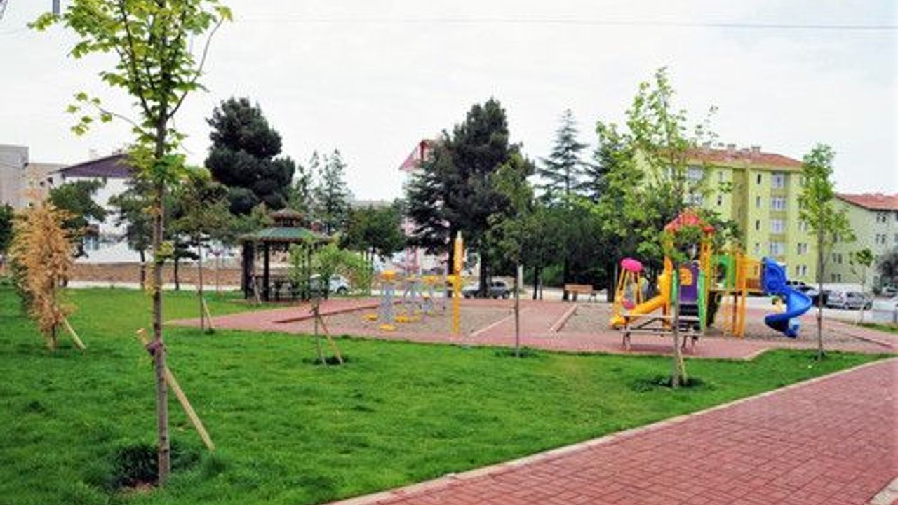 Bahçeci: Kırşehir’de 41 yeni park yapıldı, 16 mevcut park revize edildi