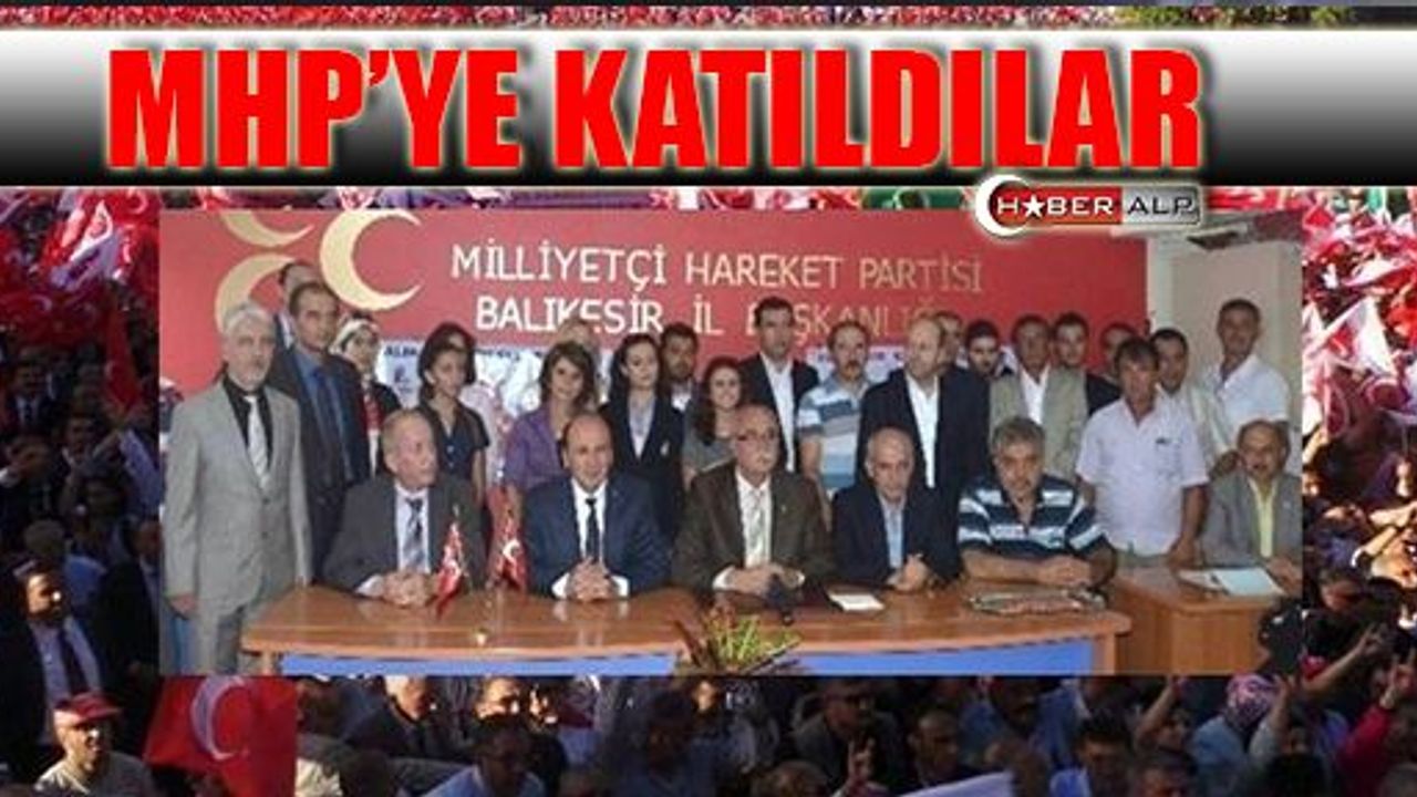Balıkesir'de MHP'ye Katılım Gerçekleşti...