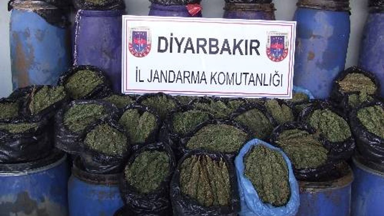 Diyarbakır’da 269 kilo esrar ele geçirildi