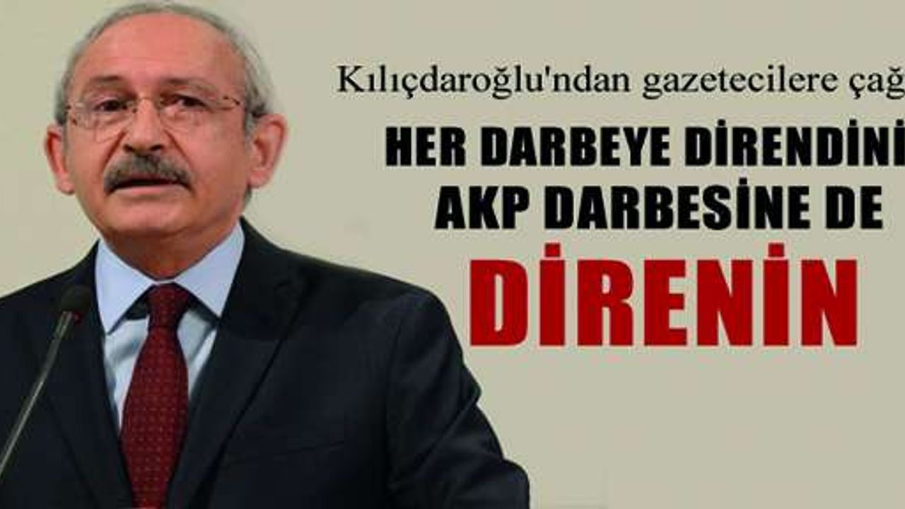 Kemal Kılıçdaroğlu'nun CHP grup toplantısı konuşması 5 Mart