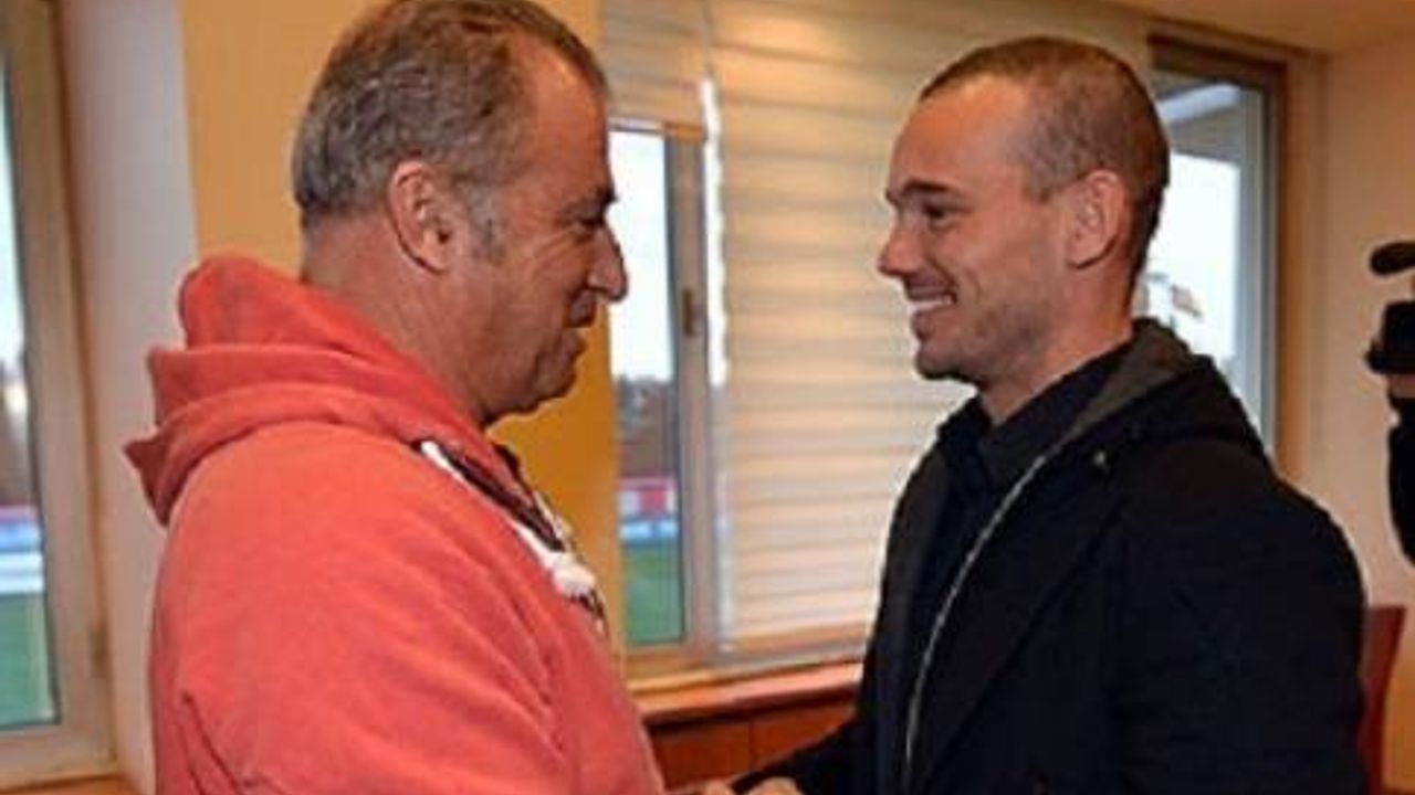 Sneijder, Florya'da Terim ile tanıştı