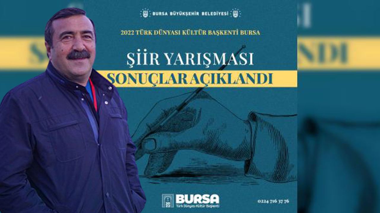 Türk Dünyası Şiir Yarışması birincilik ödülü Gümüşhane’nin