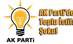 AK Parti'de toplu istifa şoku!