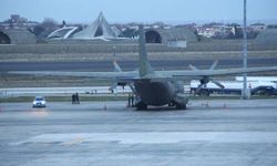 Almanya'ya ait askeri uçak, Atatürk Havalimanı'na acil iniş yaptı