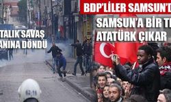 BDP milletvekilleri Samsun'da da tepki gördü