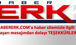 Habererk'e Teşekkürler