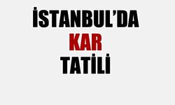 İstanbul'da Kar Tatili