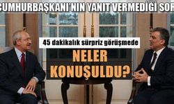 Kemal Kılıçdaroğlu ve Cumhurbaşkanı Abdullah Gül neler konuştu?