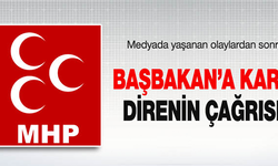 MHP'den Erdoğan'a karşı direnin çağrısı!