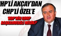 MHP'Lİ AKÇAY'DAN CHP'Lİ ÖZEL'E CEVAP!