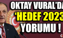 OKTAY VURAL'DAN 'HEDEF 2023' YORUMU !