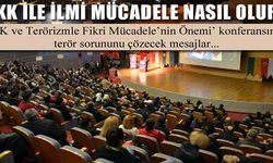 PKK ve Terörizmle Fikri Mücadele’nin Önemi Konferansı Yapıldı