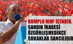 Sabri Şenel: 'Komplo MHP içindir !'