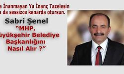 Şenel: “MHP,  Büyükşehir Belediye Başkanlığını  Nasıl Alır ?”