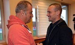 Sneijder, Florya'da Terim ile tanıştı