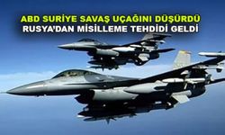 YPG/PKK HERKESİ BİRBİRİNE DÜŞÜRDÜ...ABD, SURİYE'NİN SAVAŞ UÇAĞINI VURDU!