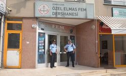Zonguldak'ta onlarca polisle eğitim kurumlarına baskın