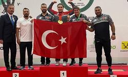 Milli halterci Sara Yenigün'den Avrupa'da 3 altın madalya