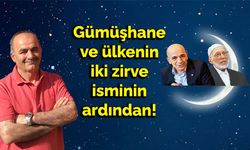 Gümüşhane ve ülkenin iki zirve isminin ardından!