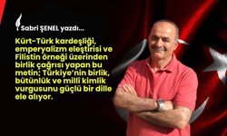 Ey Kürt kardeşim, yarın Filistin gibi olmayalım!