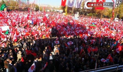 MHP ANKARA MİTİNGİ’NDEN KARELER