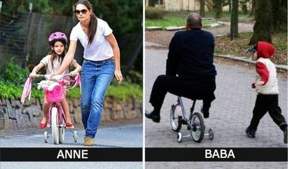 ANNE VE BABA ARASINDAKİ 10 FARK
