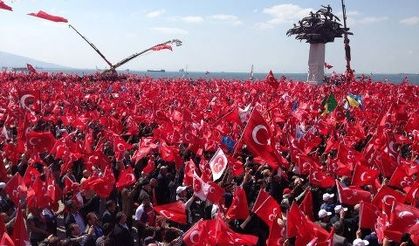 MHP İzmir Bayrak mitingi