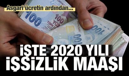 2020 yılı için işsizlik maaşı belli oldu!