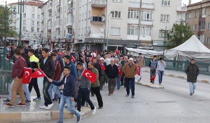 57. Alay Vefa Yürüyüşü ile Çanakkale şehitleri anıldı