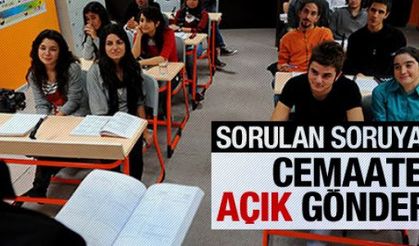 Açıköğretim'de dershane sorusu!  