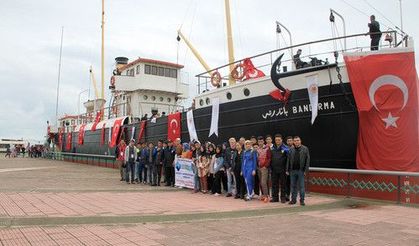 Ağrılı lise öğrencileri Karadeniz'i gezdi