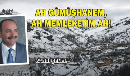 AH GÜMÜŞHANEM, AH MEMLEKETİM AH!