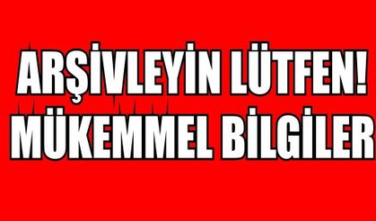 Arşivleyin lütfen mükemmel bilgiler