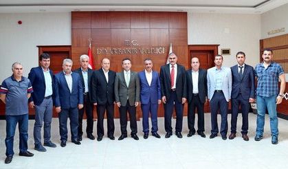 ASKF’den Vali Aksoy ve Amedspor’a ziyaret