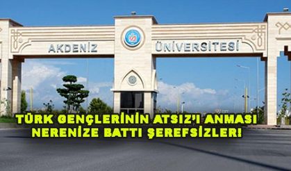 ATSIZ'I ANAN GENÇLERE KARŞIT GRUPTAN SALDIRI