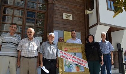 Bağışçılar dualarla anıldı