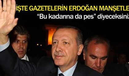 Basında Erdoğan'ın yurda gelişi