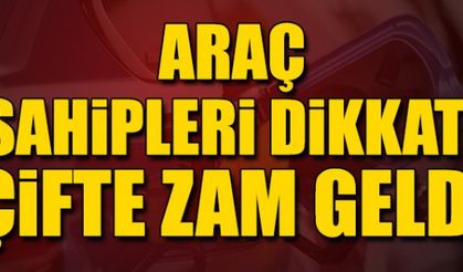 Benzin ve motorine okkalı zam!
