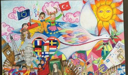 Denizli'de, 'Bana AB’yi Anlat' yarışmaları sonuçlandı