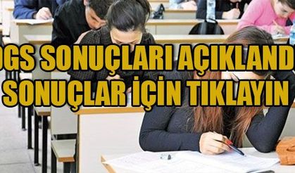 DGS SONUÇLARI AÇIKLANDI
