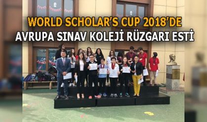 DÜNYA ORGANİZASYONUNDA AVRUPA SINAV KOLEJİNİN BAŞARISI