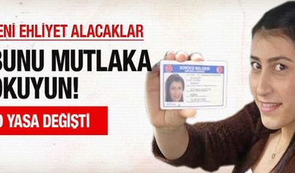 Ehliyet alacaklar dikkat! Artık stajersiniz