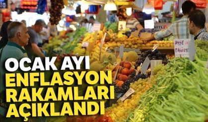 Enflasyon rakamları açıklandı!