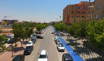 Gaziantep merkeze 54 kilometre bisiklet yolu