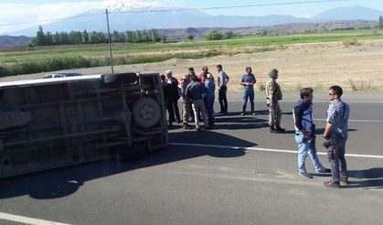 Iğdır'da trafik kazası: 2 yaralı