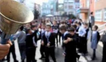 İLK DERS ZİLİ ÇALDI