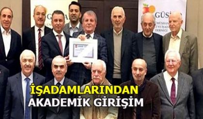 İŞADAMLARINDAN AKADEMİK GİRİŞİM