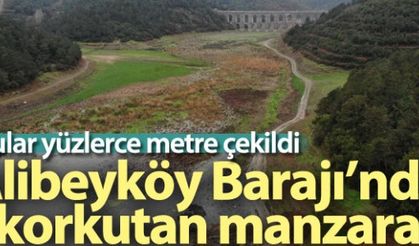 İstanbul'da kuraklığın en net görüntüsü böyle çekildi