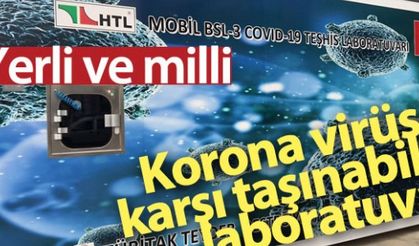 Korona virüse karşı yerli ve milli taşınabilir laboratuvar