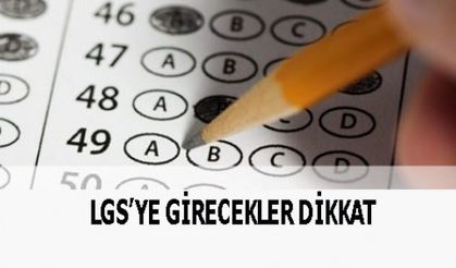 LGS'YE 1 GÜNLÜK BAŞVURU HAKKI